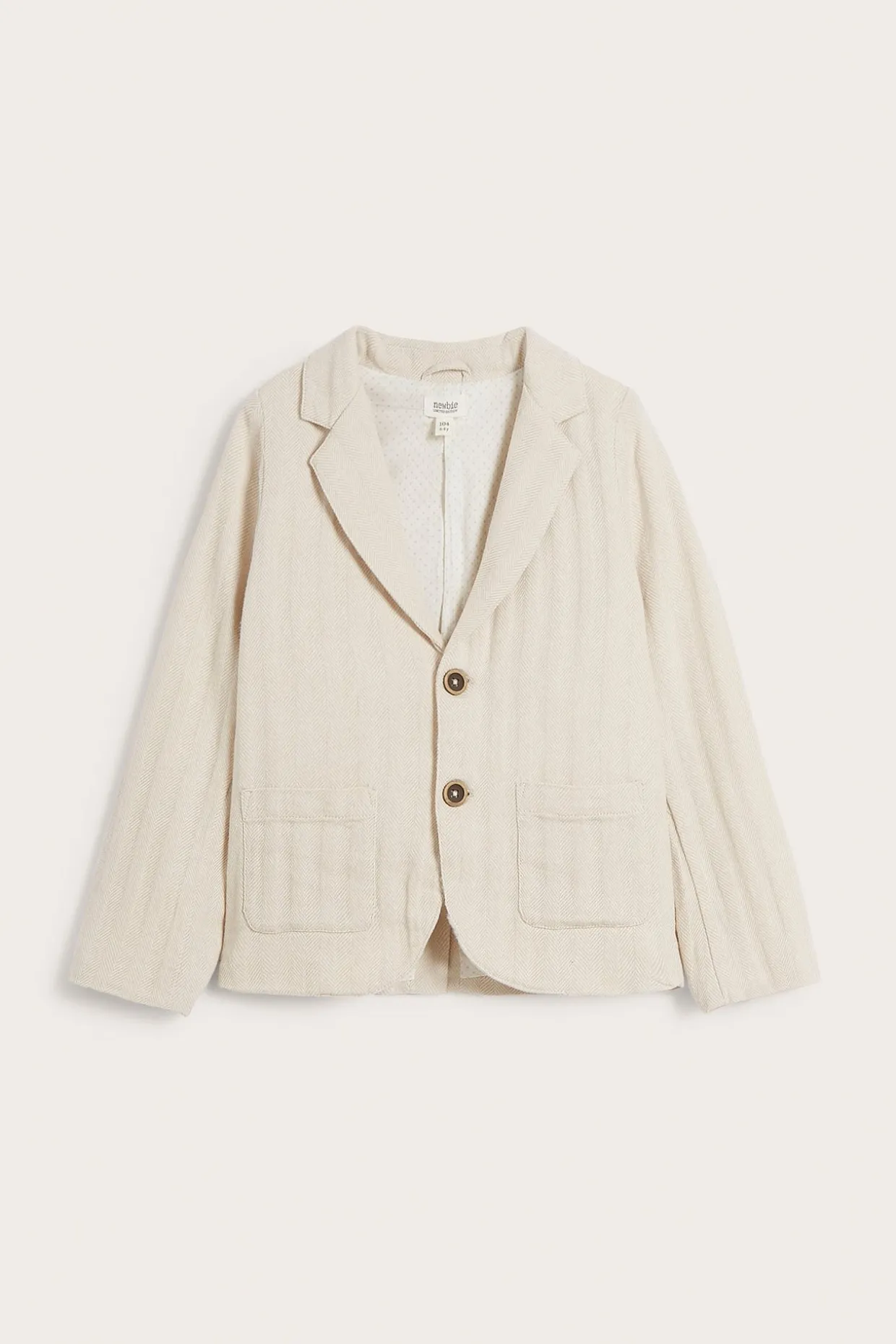 Stripete blazer | Offwhite | Barn | Newbie