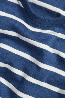 Stripete langermet topp