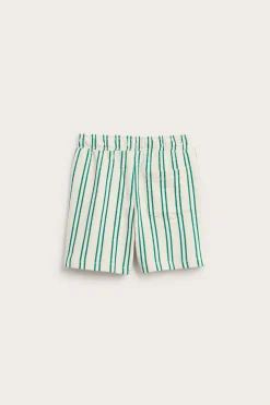 Stripete myke shorts