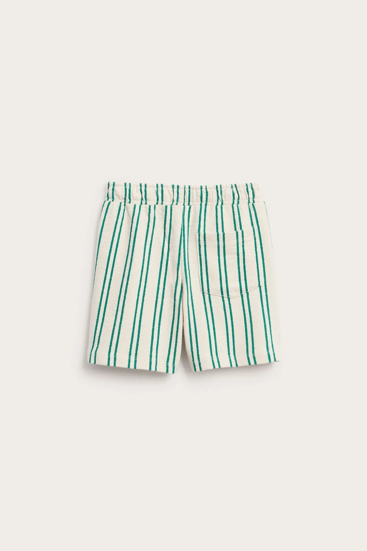 Stripete myke shorts