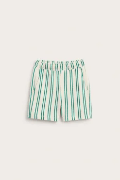 Stripete myke shorts