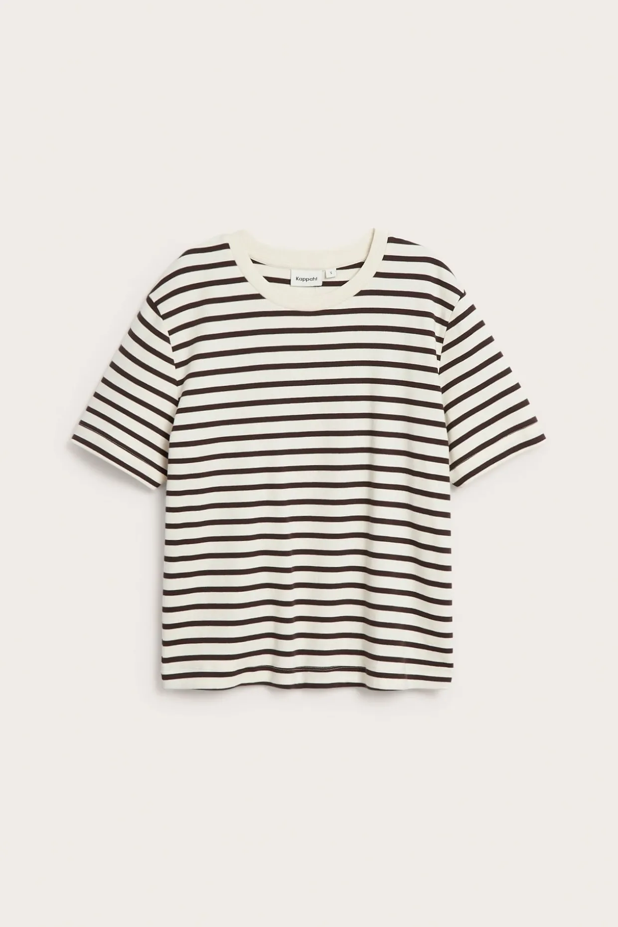 Stripete oversized T-skjorte