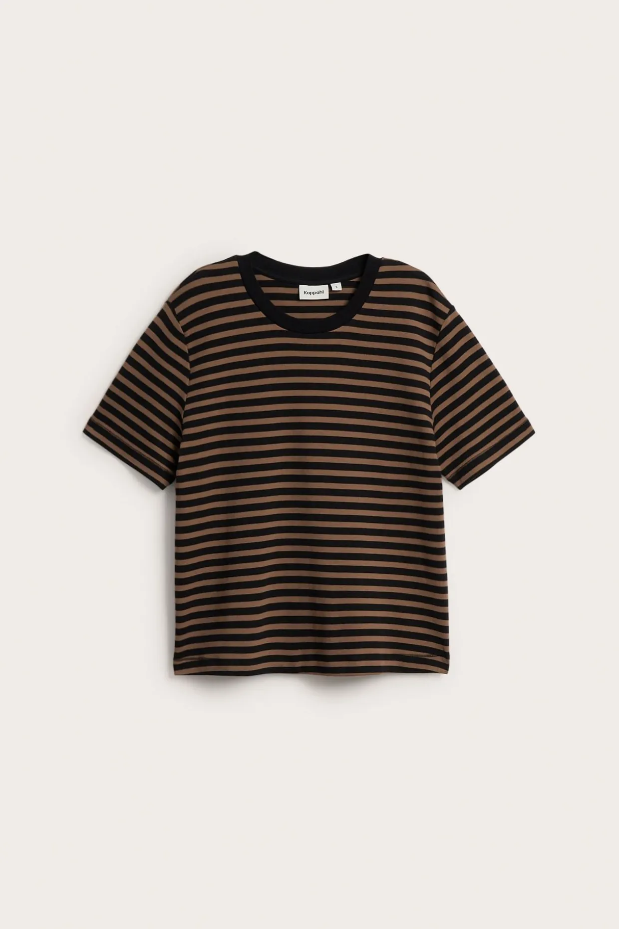 Stripete oversized T-skjorte