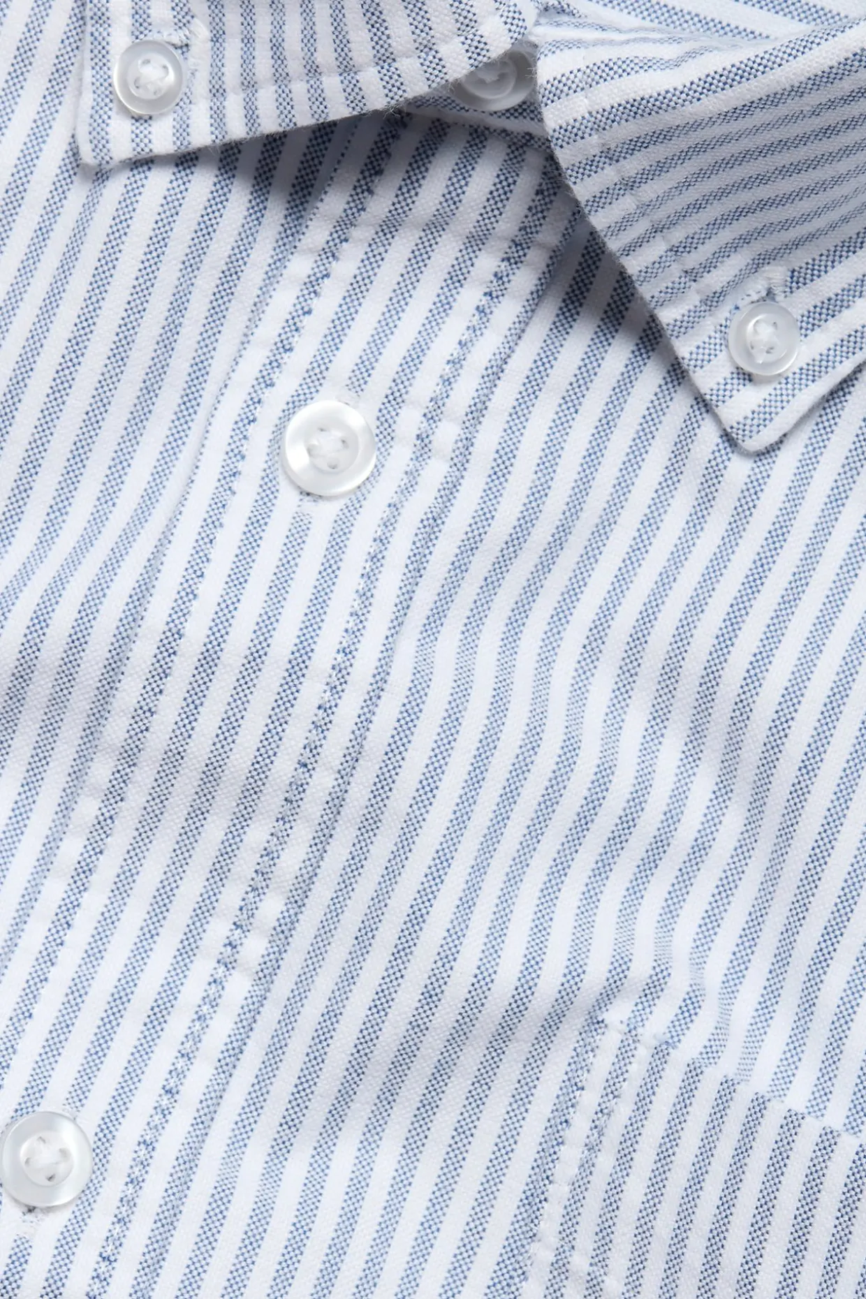 Stripete oxfordskjorte regular fit
