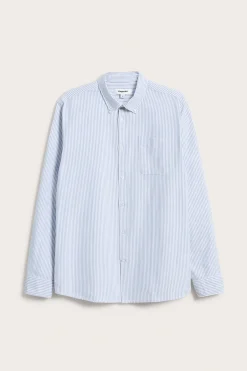 Stripete oxfordskjorte regular fit