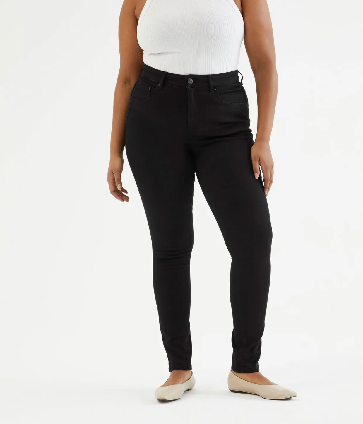 Super slim jeans high waist