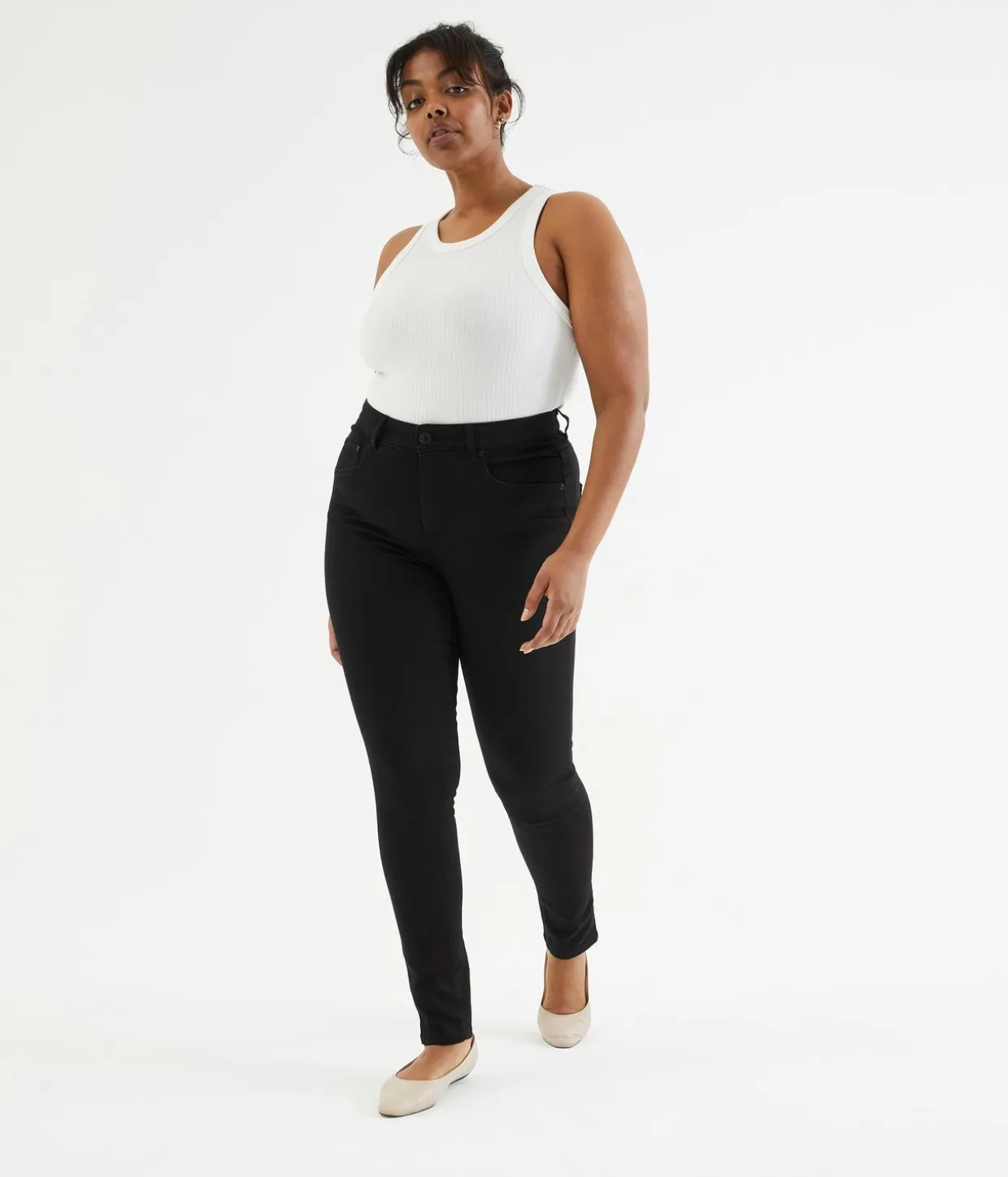 Super slim jeans high waist