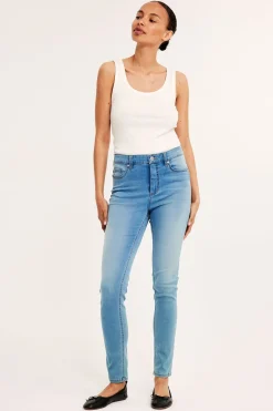 Super slim jeans high waist