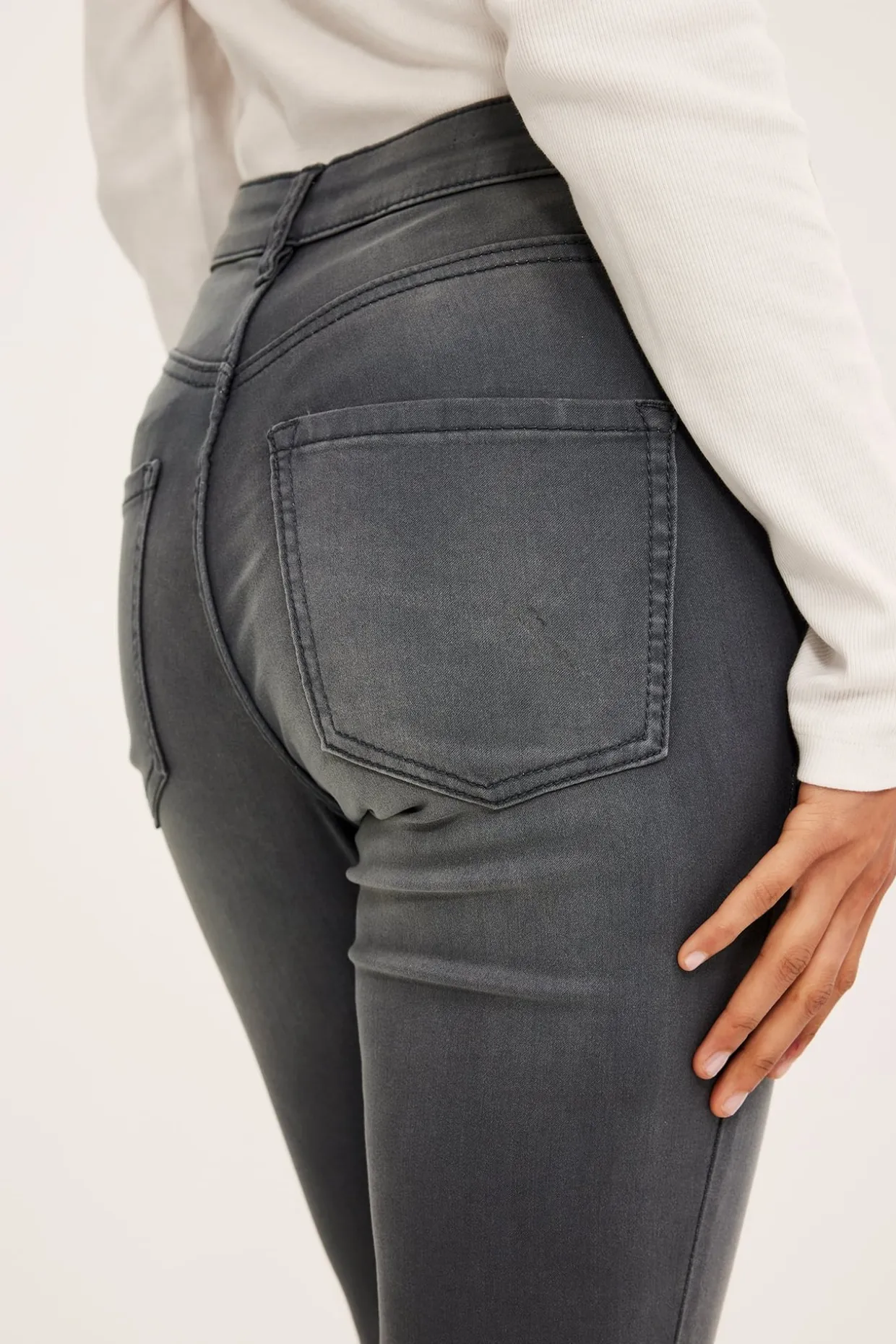 Super slim jeans high waist