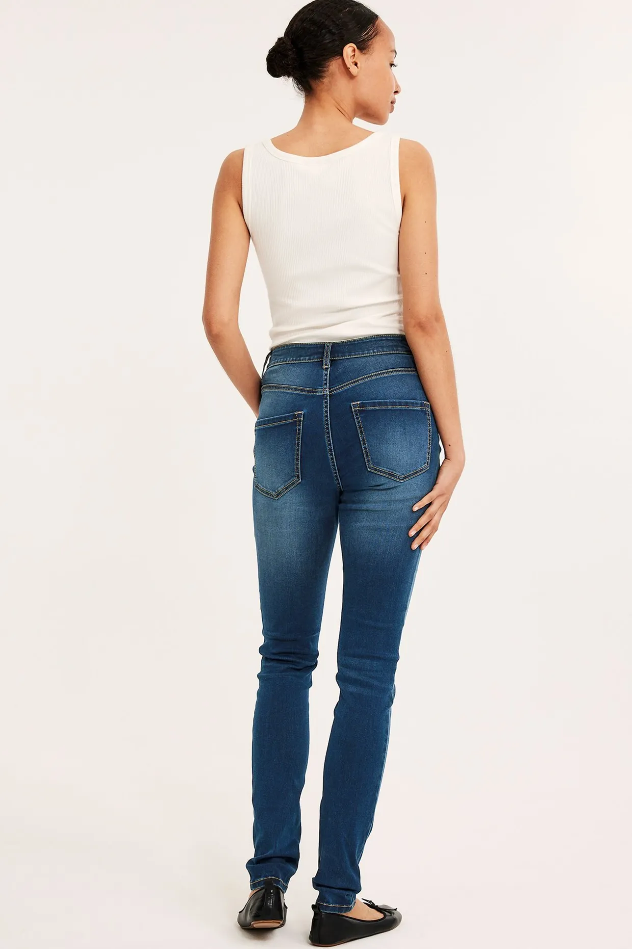 Super slim jeans high waist long leg