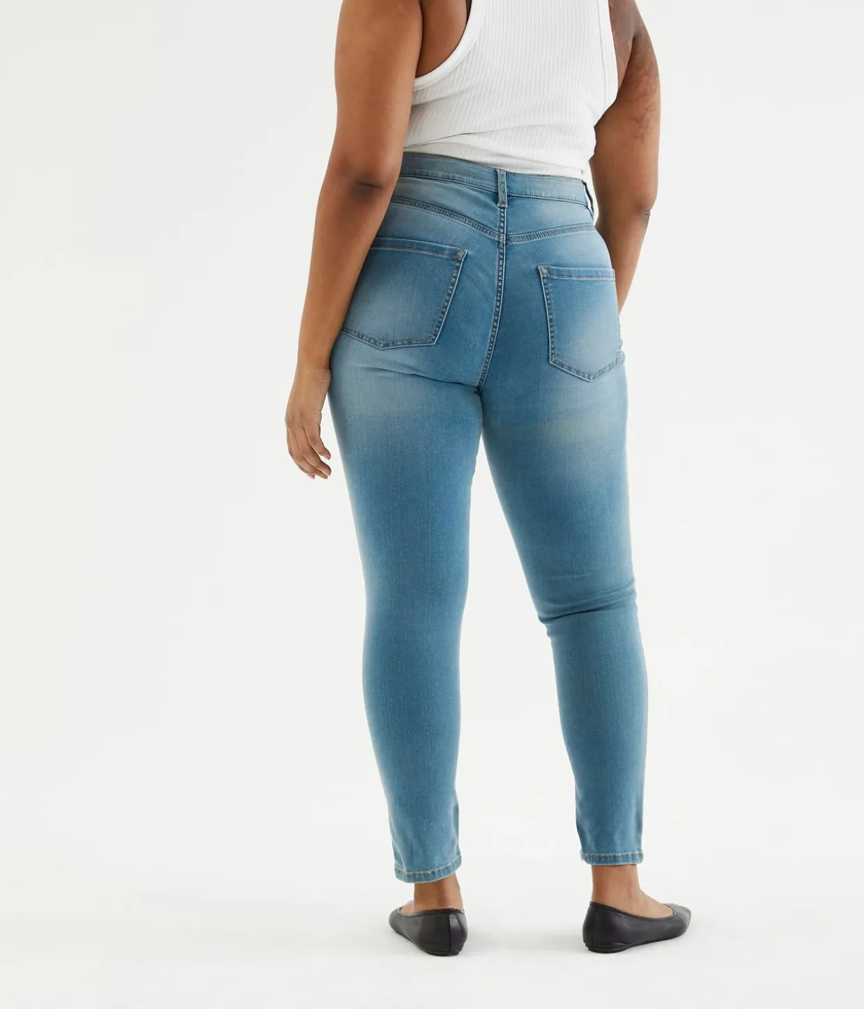 Super slim jeans short leg