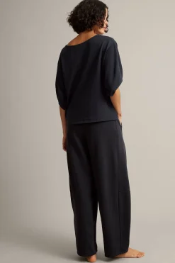 Sweatpants barrel fit
