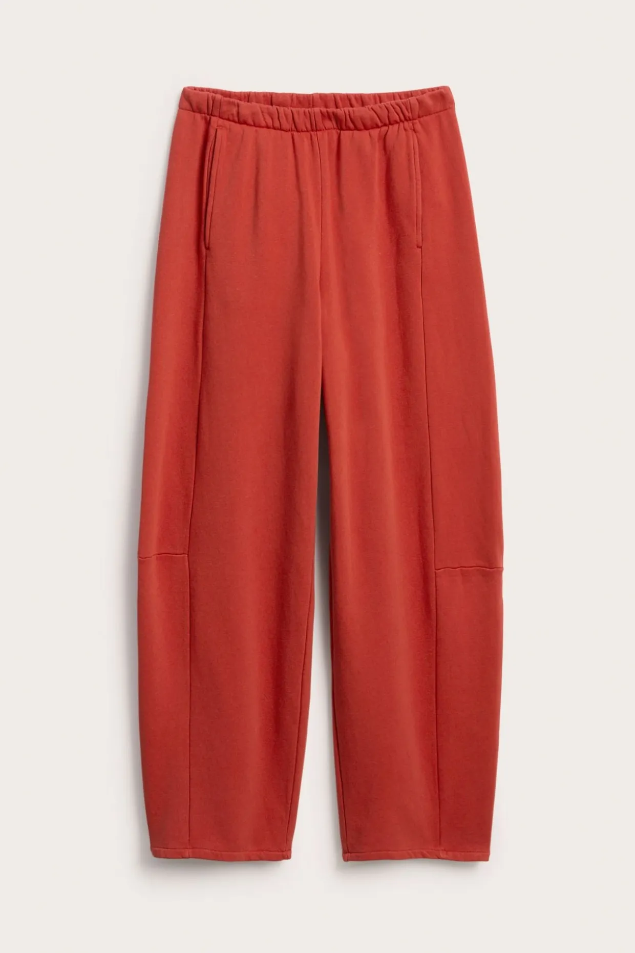 Sweatpants barrel fit