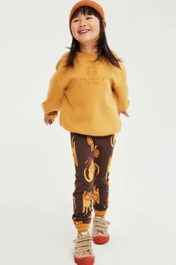 Sweatshirt med brodering
