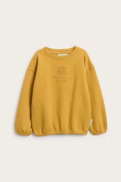 Sweatshirt med brodering