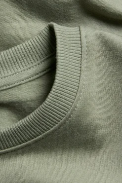 Sweatshirt med børstet innside