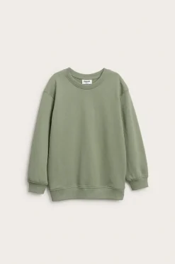 Sweatshirt med børstet innside