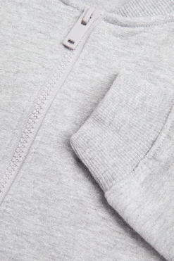 Sweatshirt med glidelås
