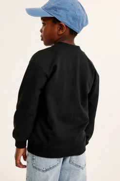Sweatshirt med glidelås