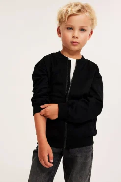 Sweatshirt med glidelås