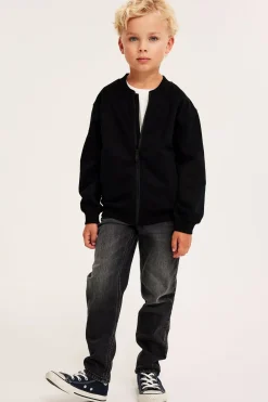 Sweatshirt med glidelås