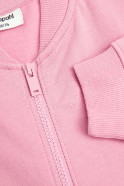 Sweatshirt med glidelås