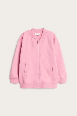 Sweatshirt med glidelås