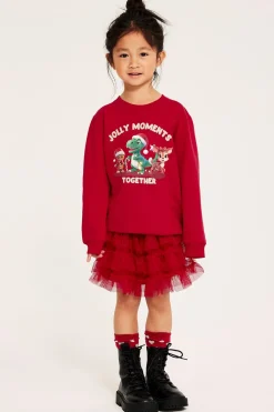 Sweatshirt med julemotiv