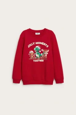 Sweatshirt med julemotiv