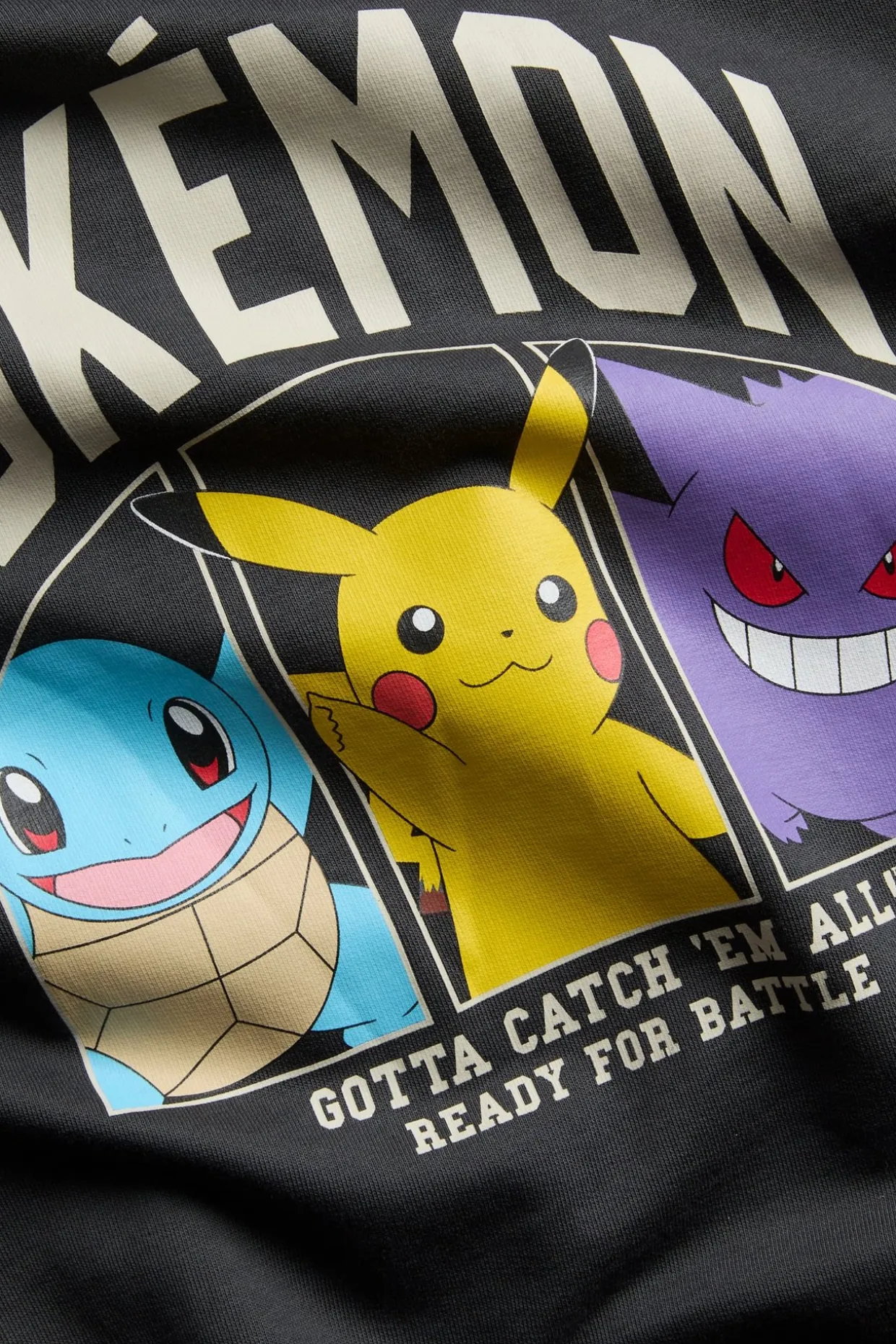 Sweatshirt med Pokémon-motiv
