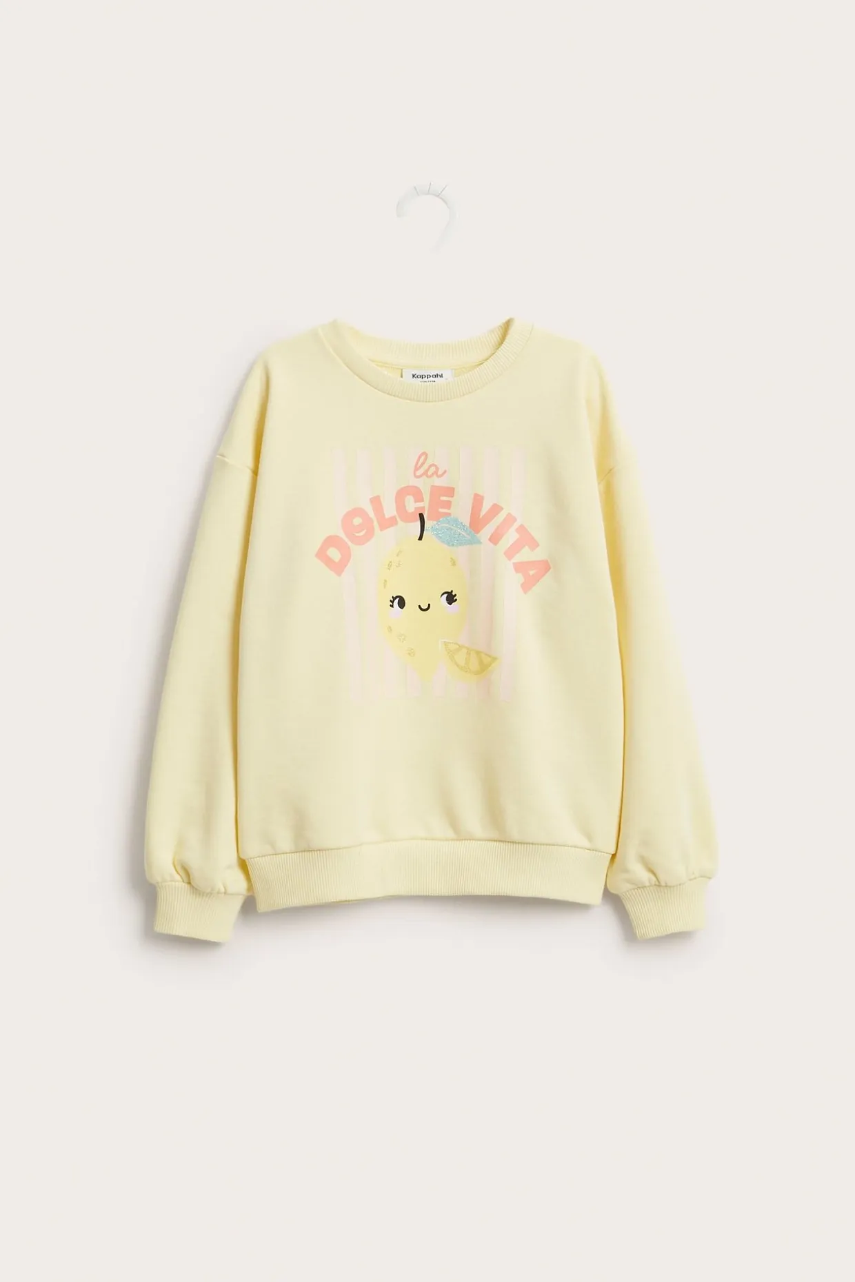 Sweatshirt med trykk