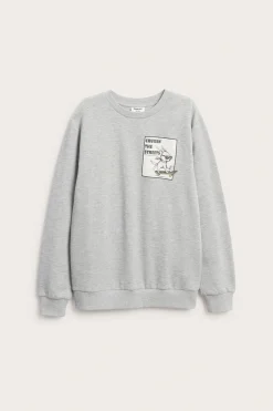 Sweatshirt med trykk