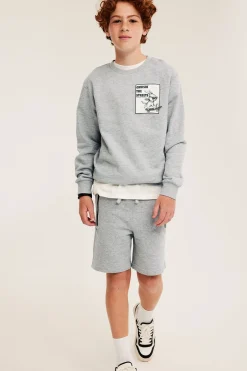 Sweatshirt med trykk
