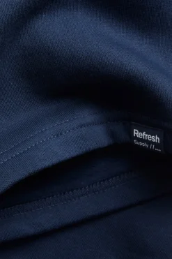 Sweatshorts i bomullstrikot