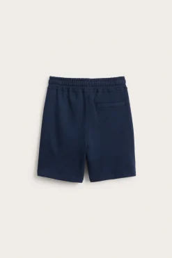 Sweatshorts i bomullstrikot