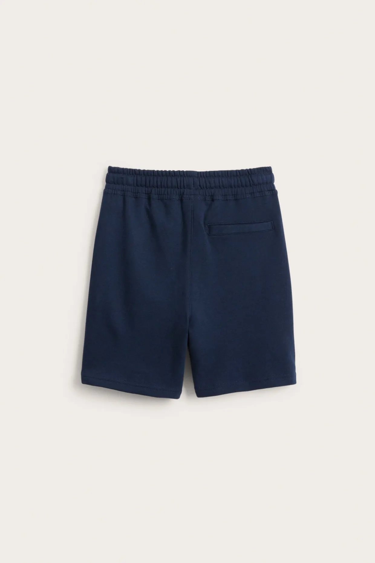 Sweatshorts i bomullstrikot