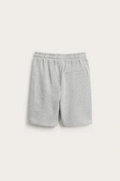 Sweatshorts i bomullstrikot