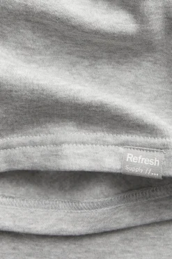 Sweatshorts i bomullstrikot