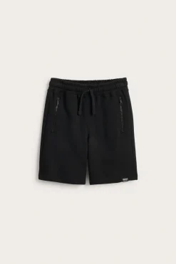 Sweatshorts i bomullstrikot