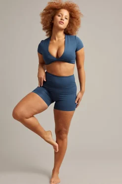 Sykkelshorts i myk stretchjersey