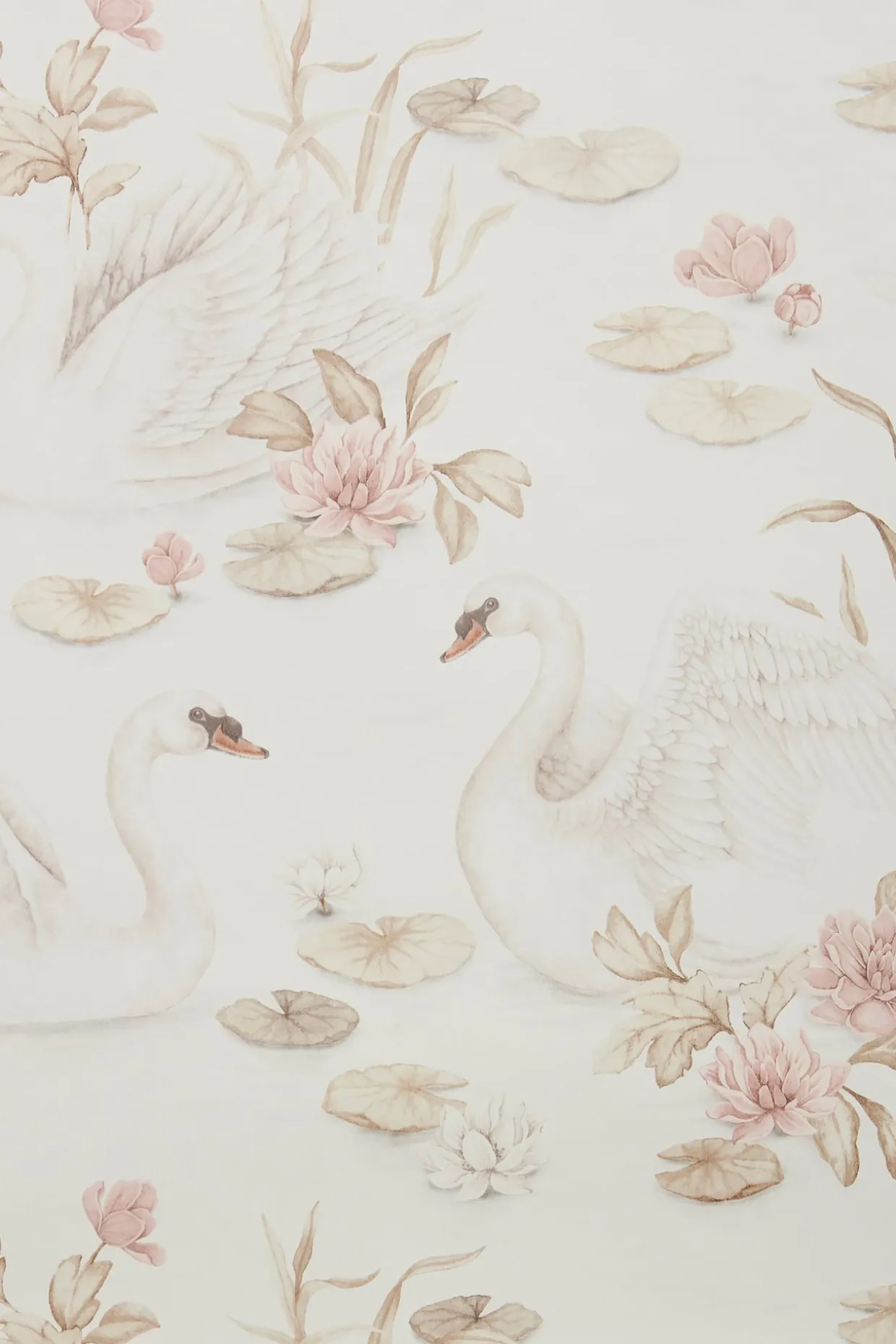 Tapet Lily Swan