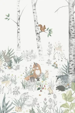 Tapet Magic Forest – Veggmaleri
