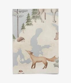 Tapetprøve Little Explorer – Mural