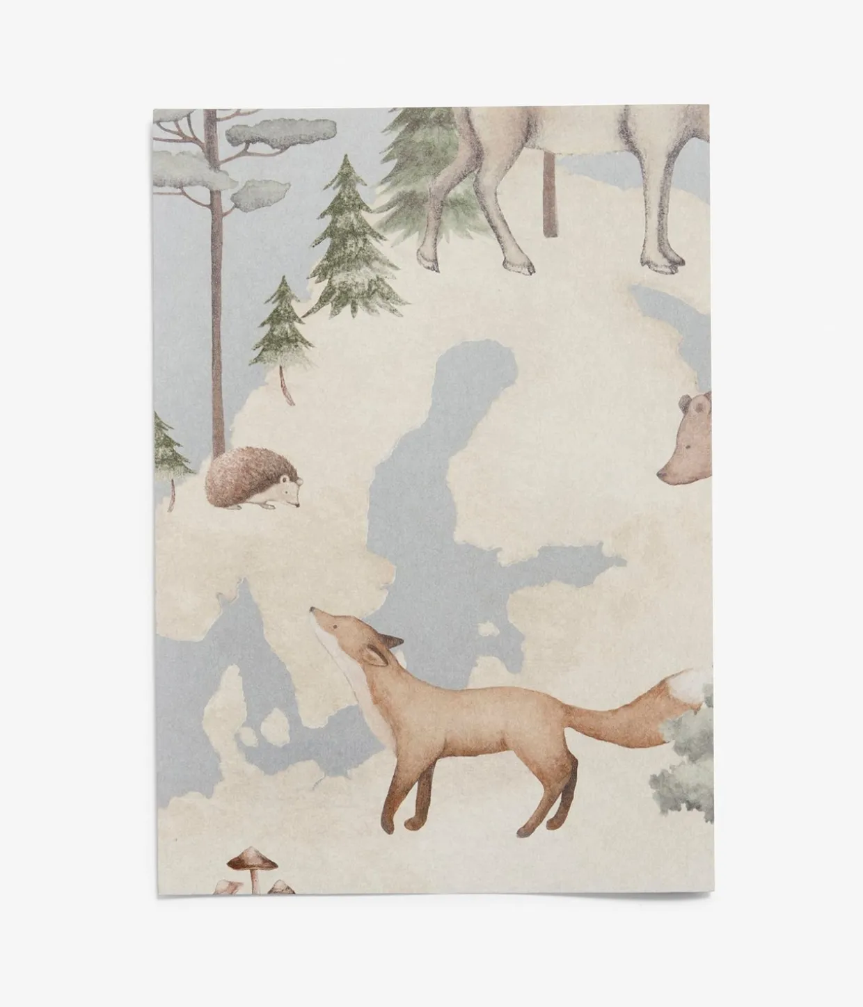 Tapetprøve Little Explorer – Mural