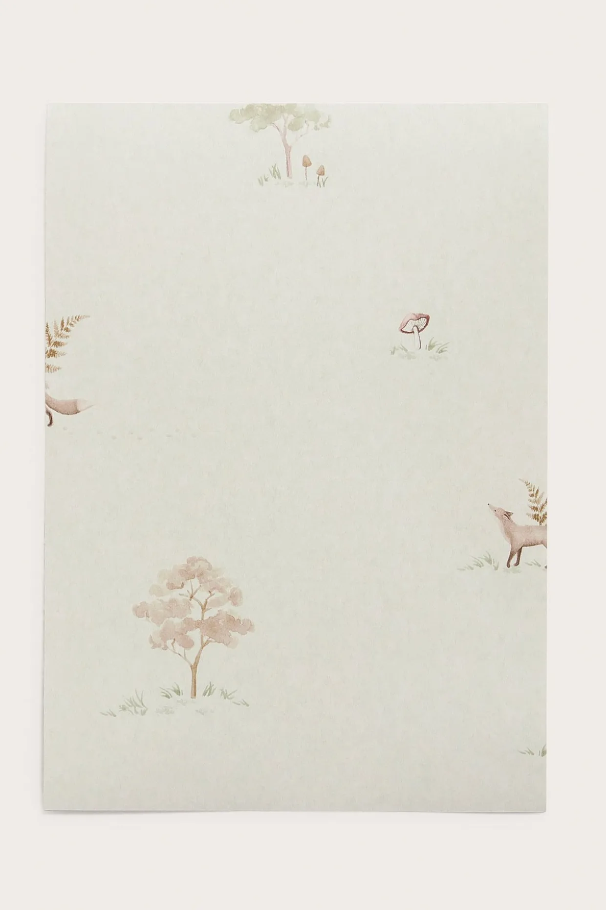 Tapetprøve Little Fox