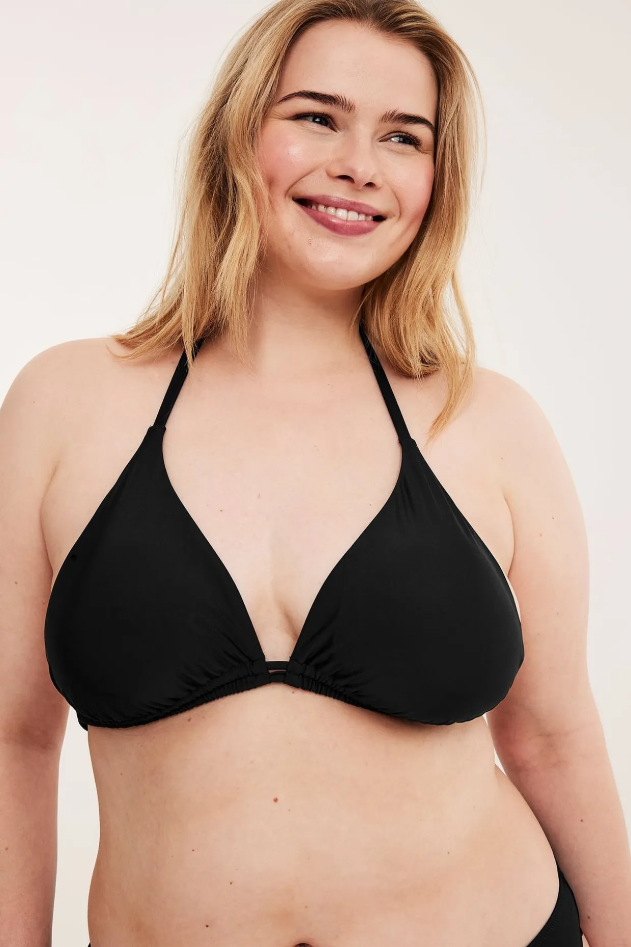 Trekantbikini-topp