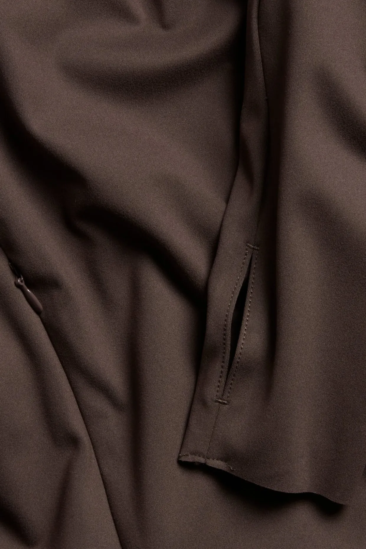 Treningsjakke i myk stretchjersey