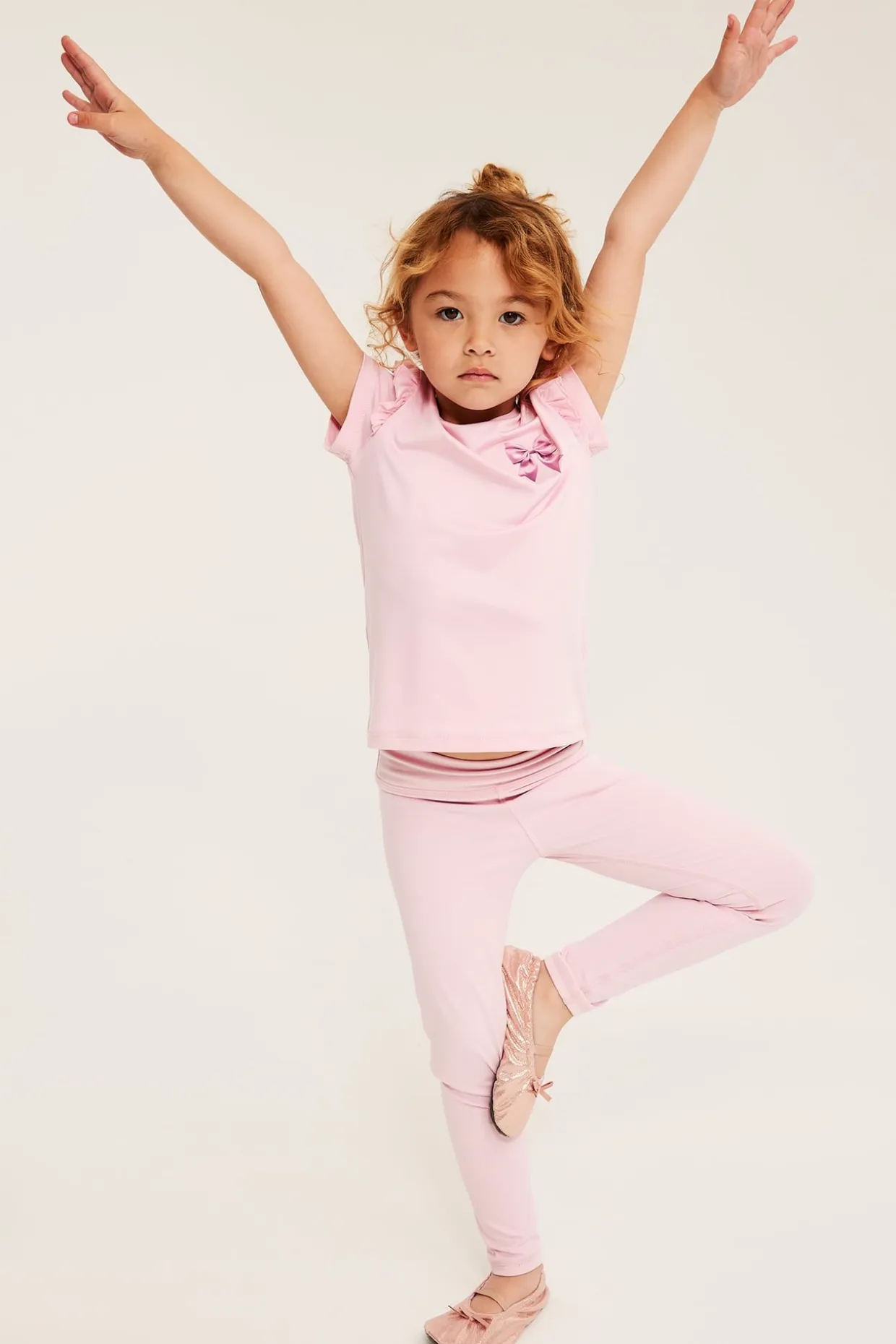 Treningsleggings i elastisk jersey