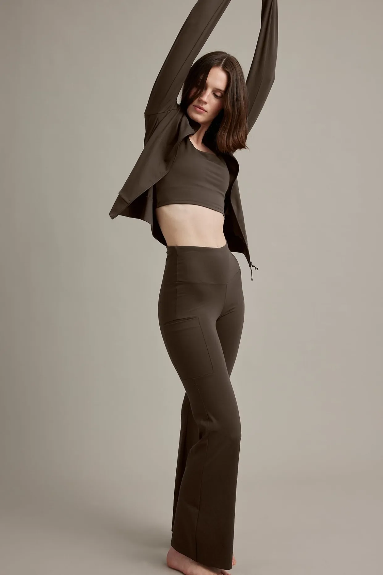 Treningstights bootcut