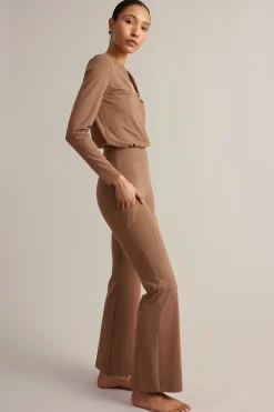 Treningstights bootcut